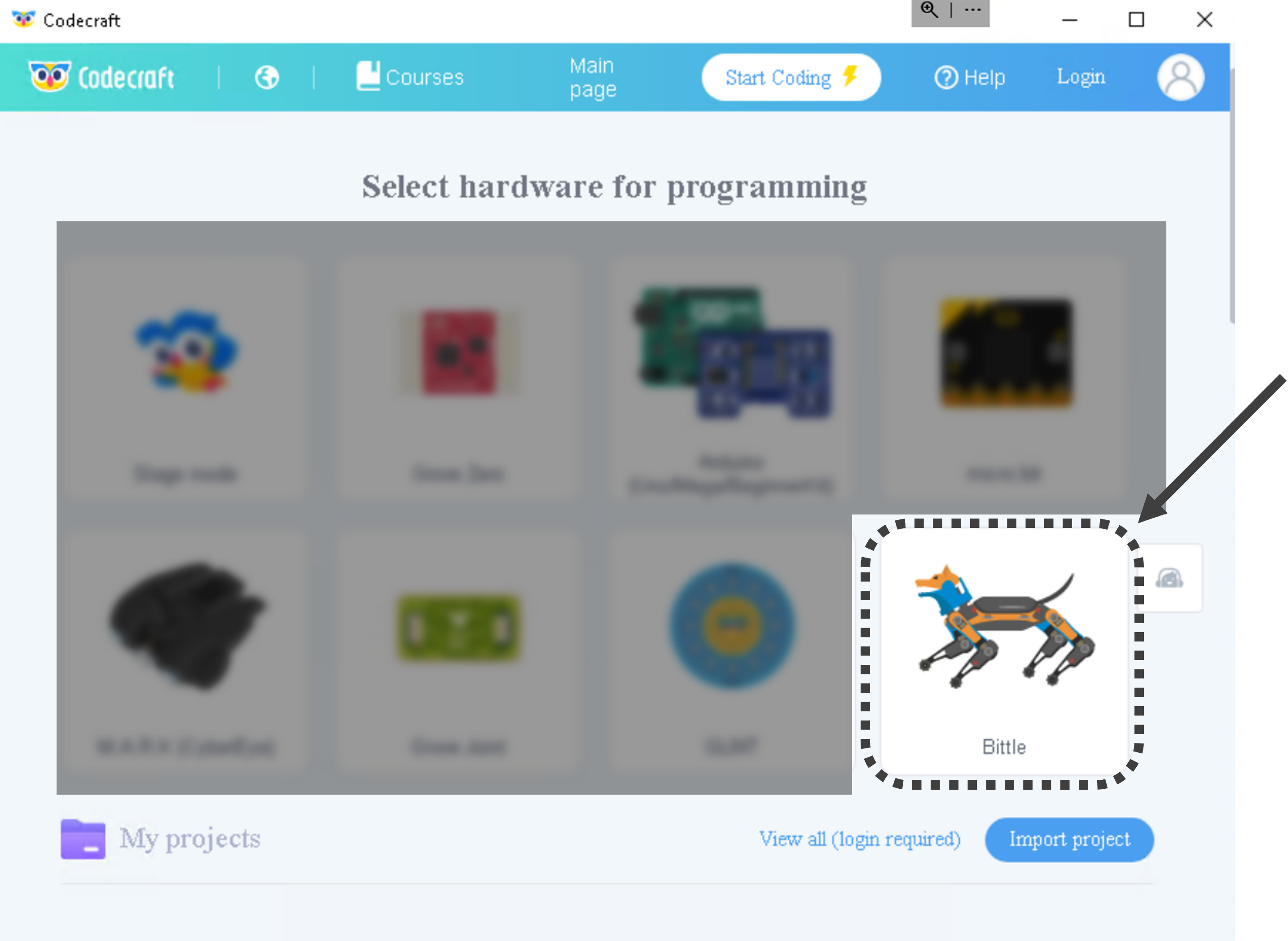 codecraft_ui_bittle codecraft_ui_bittle