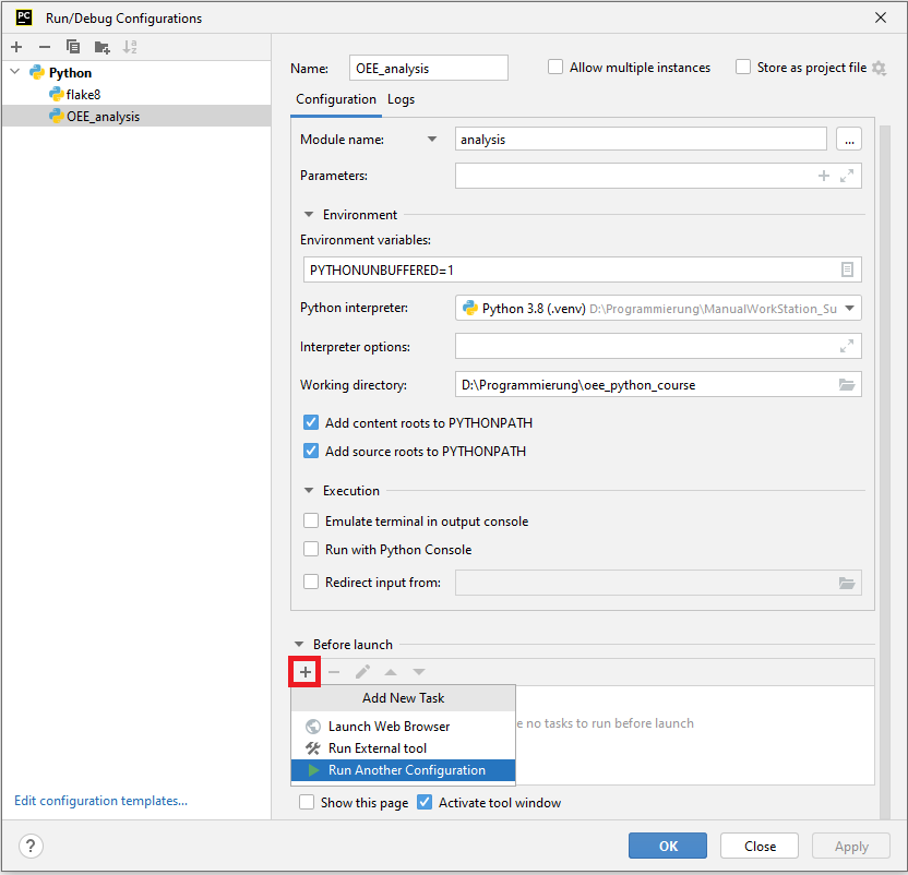 autostart_flake8_analysis
