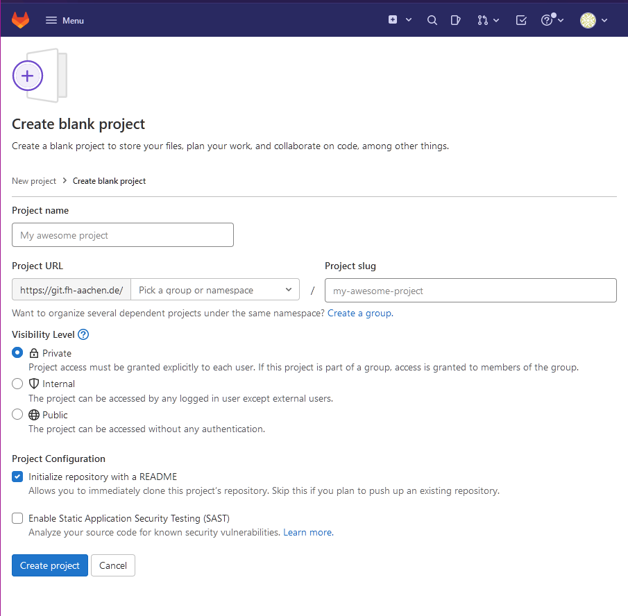 gitlab_new_project